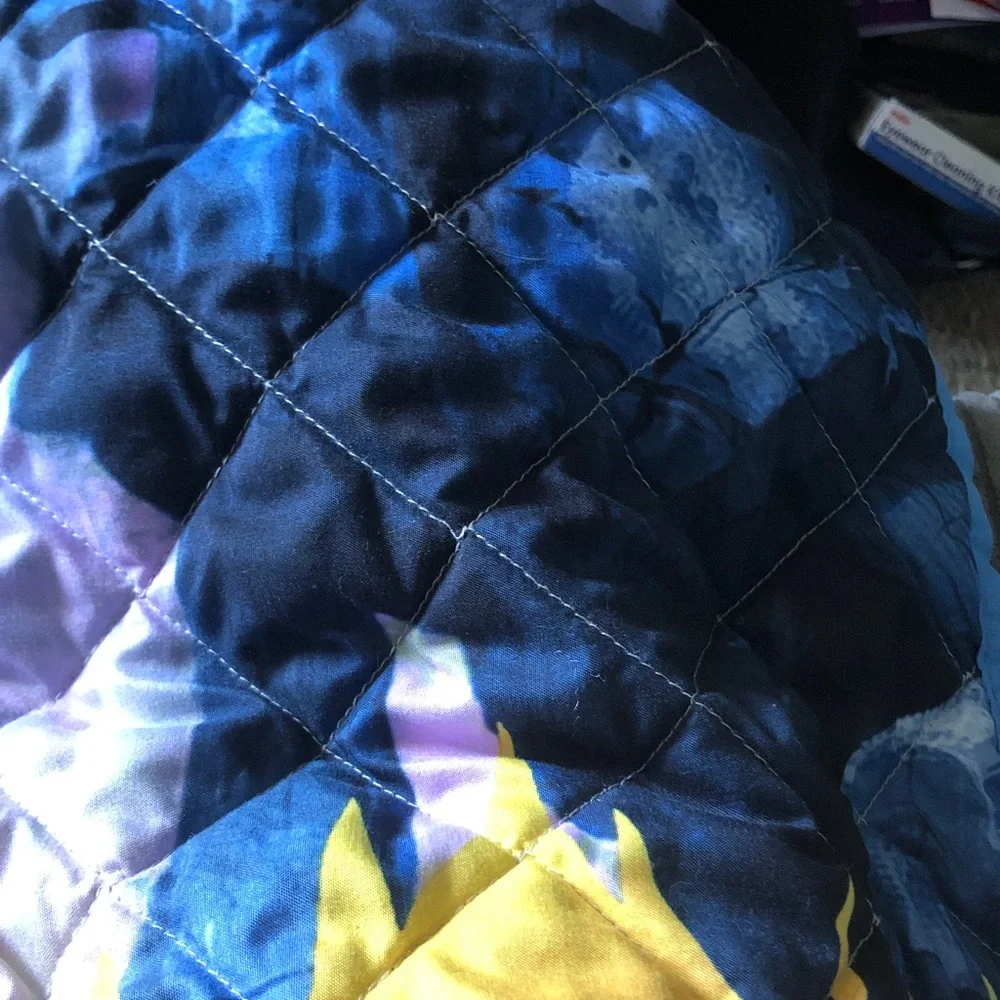 Purple and Black Character Quilted - Home Bedding pillow case troll hunters